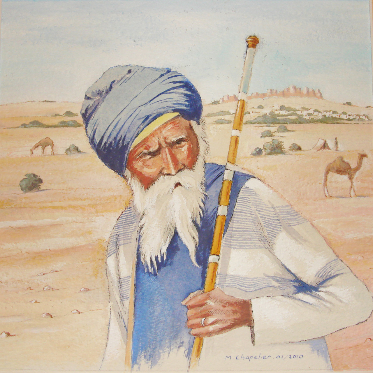 Pelerin du Rajasthan