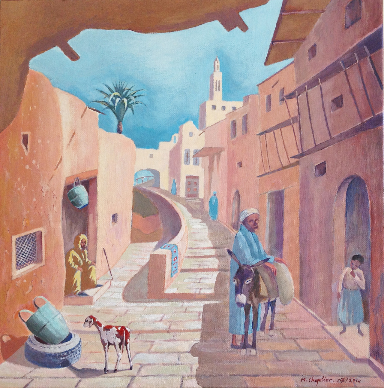 Ruelle dans la casbah