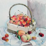 Panier de cerises
