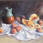 Melon et pêches